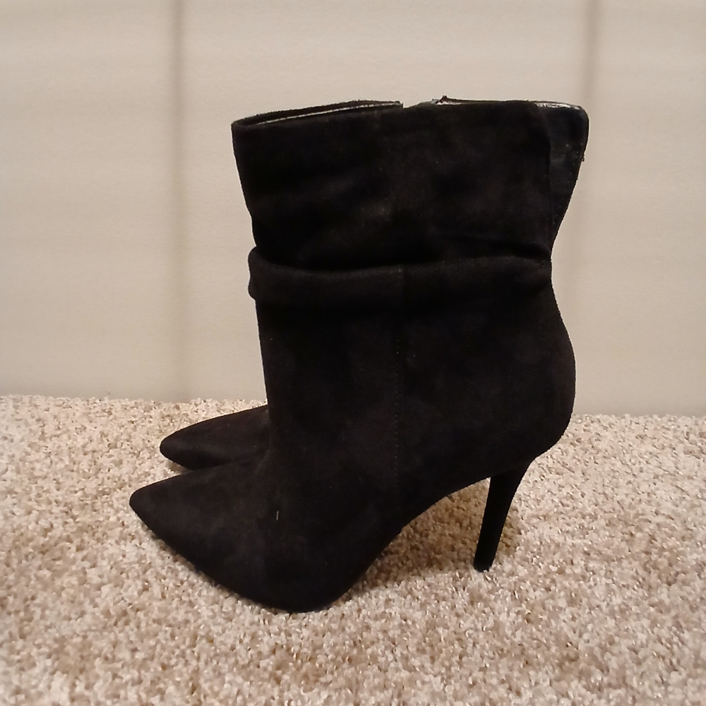 Jessica Simpson Slouch Suede Ankle Boots